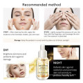 24K Gold Collagen Ampulle Lifting Serum für feuchtigkeitsspendende Straffung Flexibel